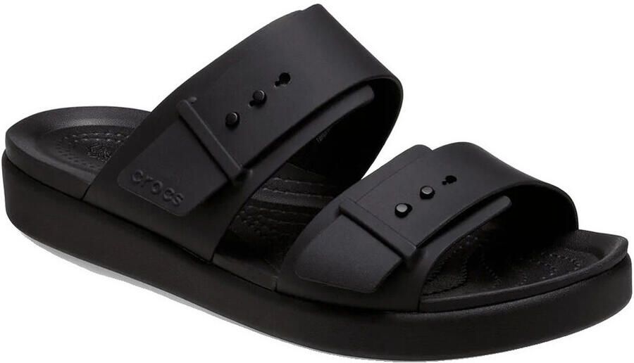 Crocs Brooklyn Buckle Low Dames Sandalen Zwart - Foto 2