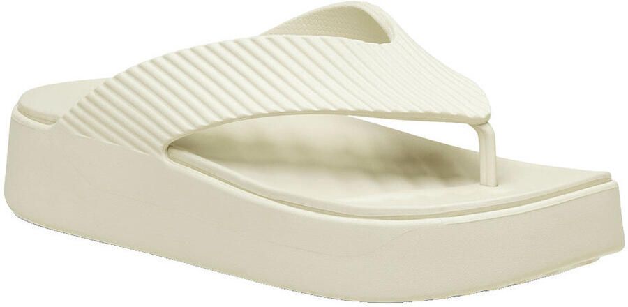 Crocs Women's Getaway Groove Platform Flip Sandalen maat 41-42 beige - Foto 2