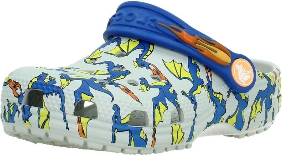 Crocs Kid's Classic Dragon Graphic Clog Sandalen maat 24-25 meerkleurig - Foto 3