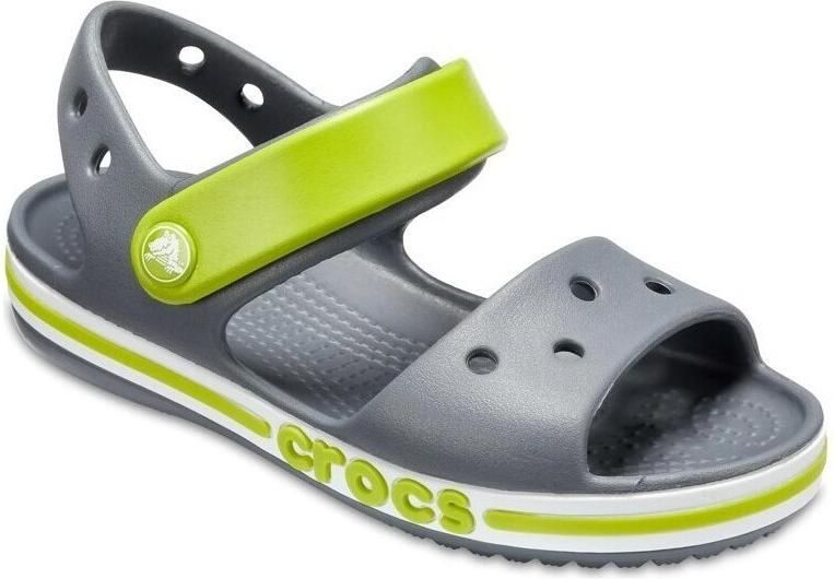 Crocs Bayaband Sandalen Kinderen Charcoal 34-35 Croslite™ Materiaal