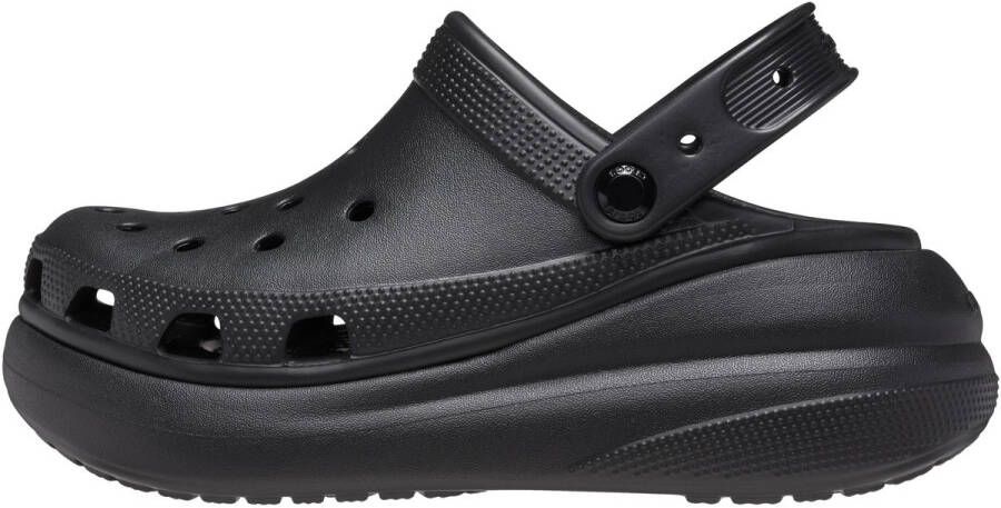 Crocs Classic Crush Clog Gedurfd ontwerp en extra hoogte Black Dames - Foto 12