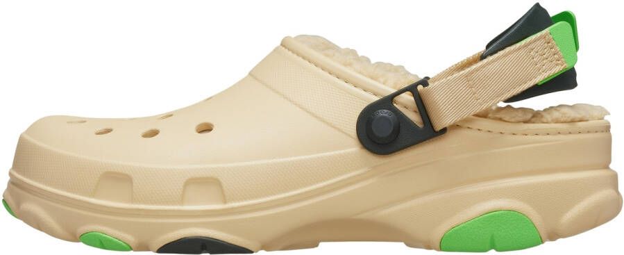 Crocs Classic All Terrain Lined Clog Pantoffels maat M10 W12 beige