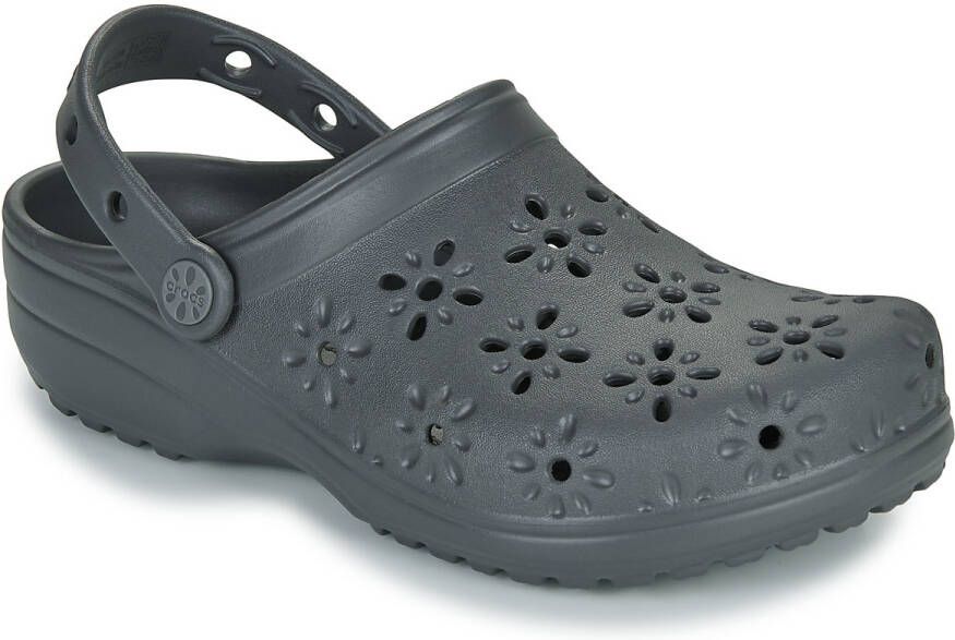 Crocs Klompen Classic Floral Cut Out Clog