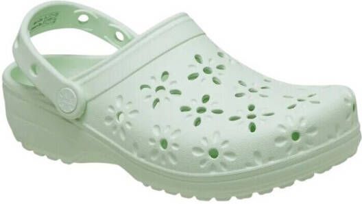 Crocs Klompen Classic Floral Cut Out Clog