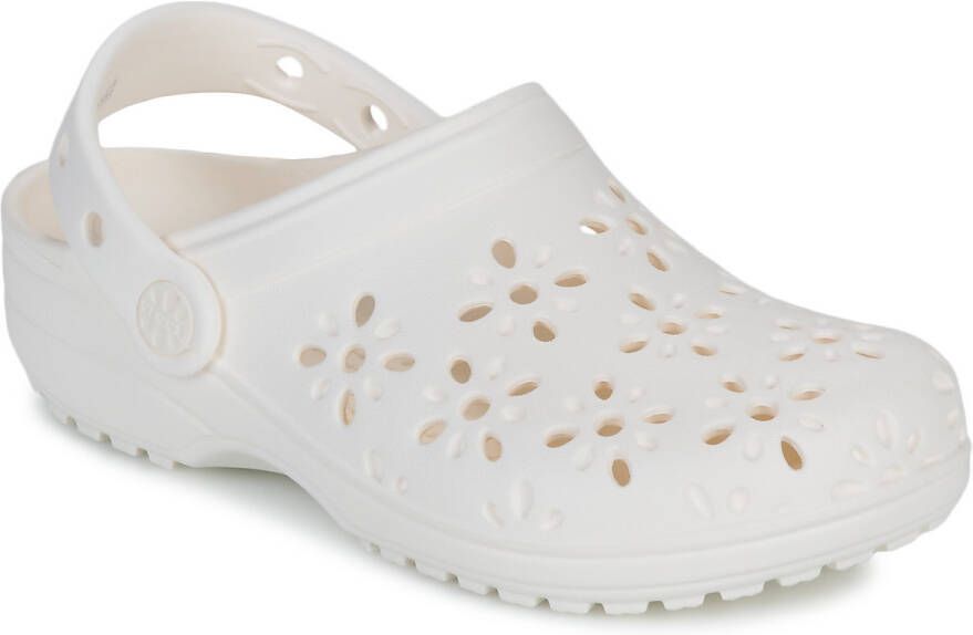 Crocs Klompen Classic Floral Cut Out Clog K
