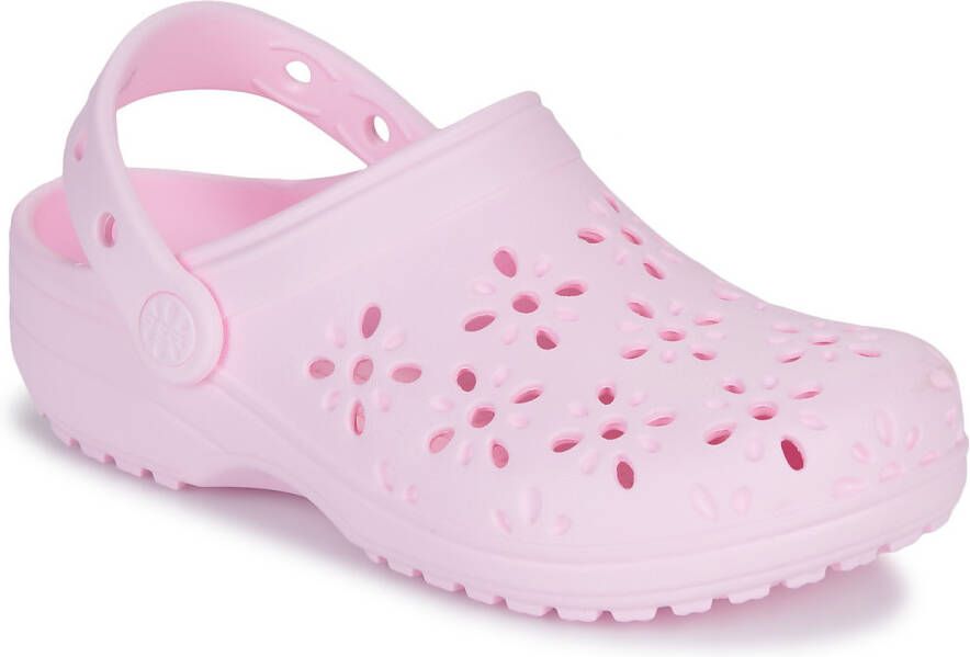 Crocs Klompen Classic Floral Cut Out Clog K