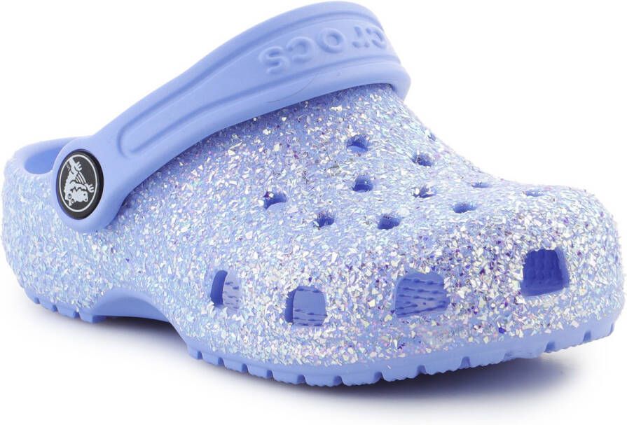 Crocs Sandalen Classic Glitter Clog T 206992-5Q6 Moon Jelly