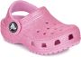 Crocs Peuter Kleuter clogs met glitters roze - Thumbnail 2