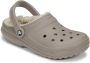 Crocs Klassieke Gevoerde Klomp in Beige - Thumbnail 2