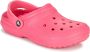 Crocs Klassieke Gevoerde Klomp in Roze Pink Dames - Thumbnail 1