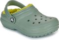 Crocs Kinderen Classic Lined Clog Sandalen - Groen