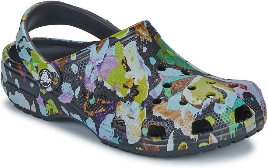 Crocs Klompen Classic Painted Floral Clog