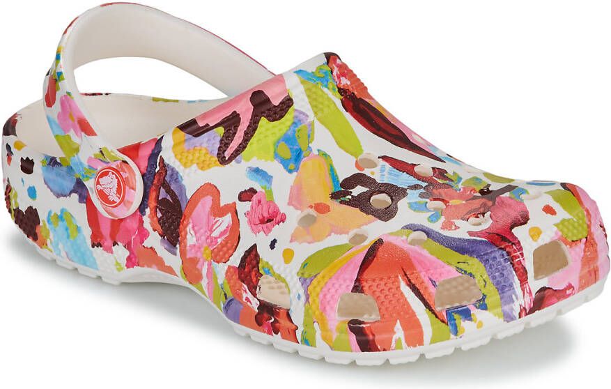 Crocs Klompen Classic Painted Floral Clog