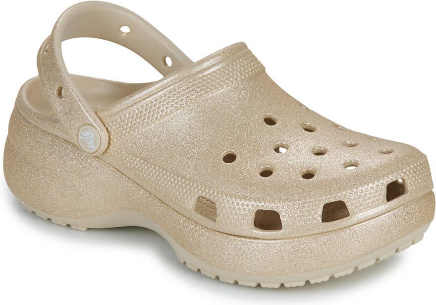 Crocs Klompen Classic Platform Glitter ClogW