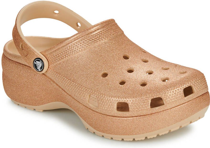 Crocs Klompen Classic Platform Glitter ClogW