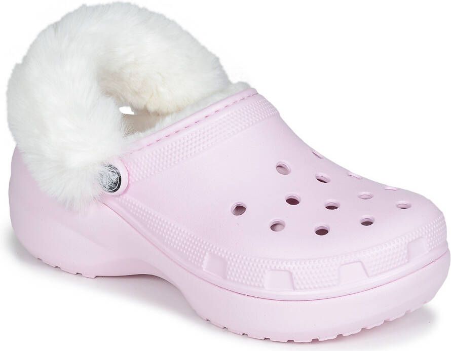 Crocs Klompen Classic Platform Lined Clog W