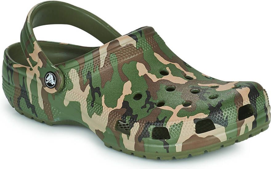 Crocs Classic Printed Camo Clog Army Green Multi Schoenmaat 42 43 Slides & sandalen 206454 3TC M13 - Foto 2