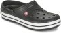 Crocs Crocband Flip Flops Black White - Thumbnail 6