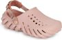 Crocs Echo Clog Slides & Sandalen in lichtroze formaten: 37 38 - Thumbnail 3