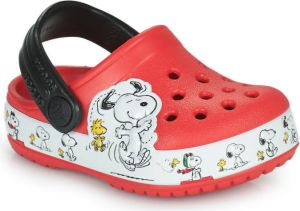 Crocs Klapki FL Snoopy Woodstock Clog Kids 206176 Rood Unisex