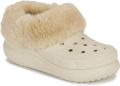 Crocs Synthetische Sandaal Dames Herfst Winter Collectie Beige - Beige