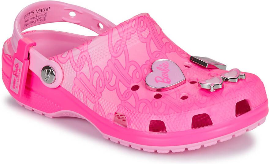 Crocs Klompen Mattel Pink Barbie Cls Clg