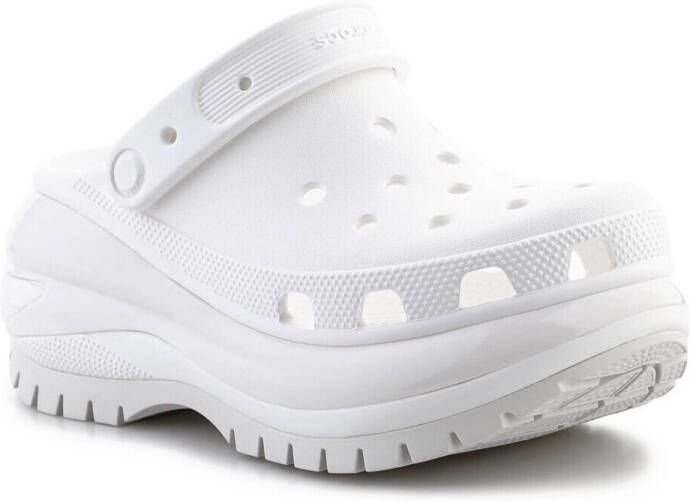 Crocs Classic Mega Crush Sandalen & Slides white maat: 37 38 beschikbare maaten:36 37 38 39 40 41 42 - Foto 4