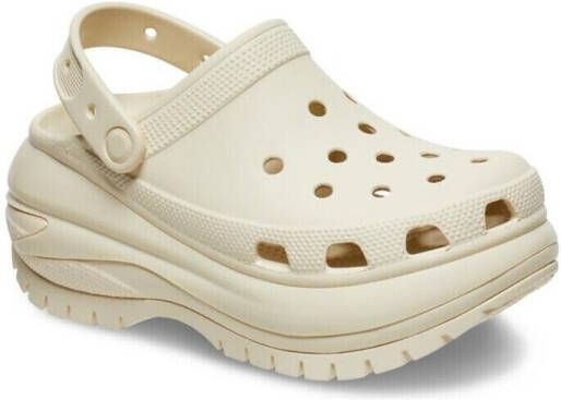 Crocs Classic Mega Crush Sandalen & Slides Dames bone maat: 37 38 beschikbare maaten:36 37 38 39 40 41 42 - Foto 5