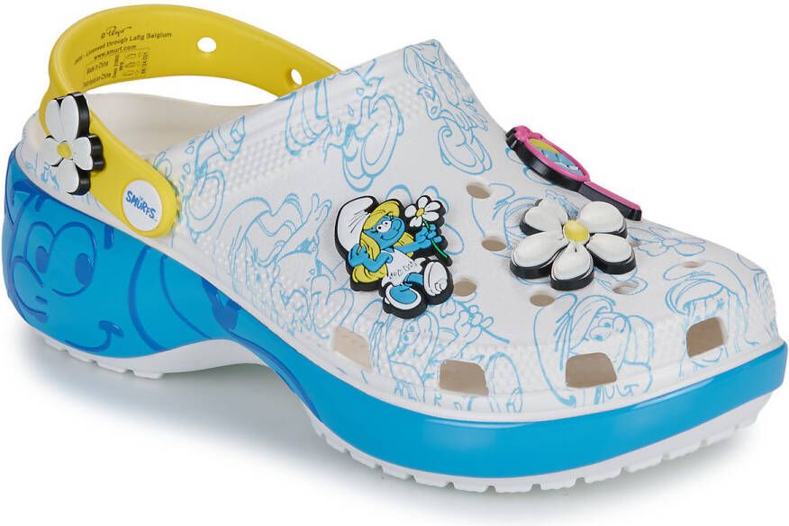 Crocs Schoenaccessoires Smurfs Platform Clog