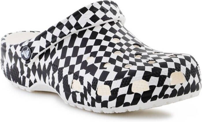 Crocs CLASSIC WARPED CHECKER CLOG Wit 37 38 - Foto 3