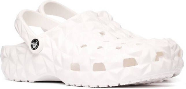 Crocs Classic Geometric Clog Sandalen maat M10 W12 grijs wit - Foto 2