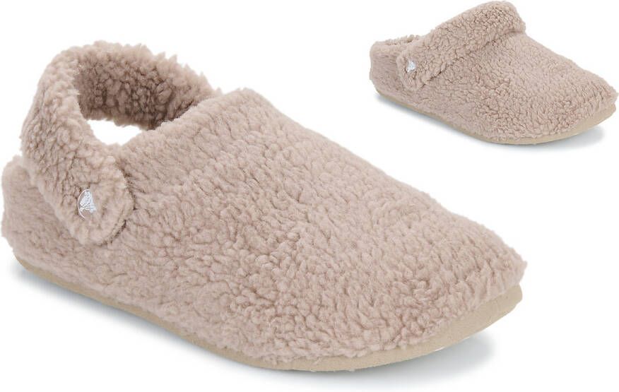 Crocs Cozzzy Slipper Dames Slippers en Sandalen Bruin Maat: 37-38 Plastic Foot Locker