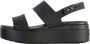Crocs Sleehaksandaaltjes Brooklyn Low Wedge zomerschoen sandaal sleehak met modieuze plateauzool - Thumbnail 1