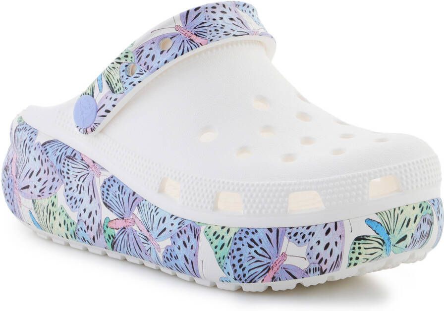 Crocs Sandalen Classic Cutie Butterfly Clog K 208298-94S White Multi