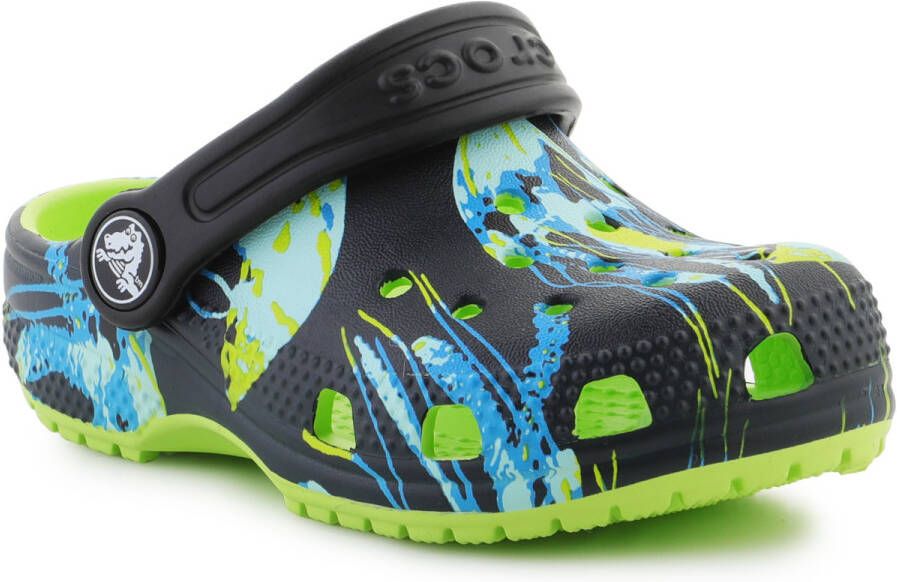 Crocs Sandalen Classic Meta Scape Clog T 208456-3UF Limeade Multi