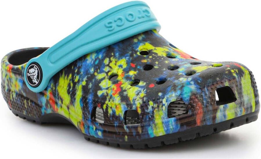 Crocs Klompen Classic Tie Dye Graphic Kids Clog 206995-4SW