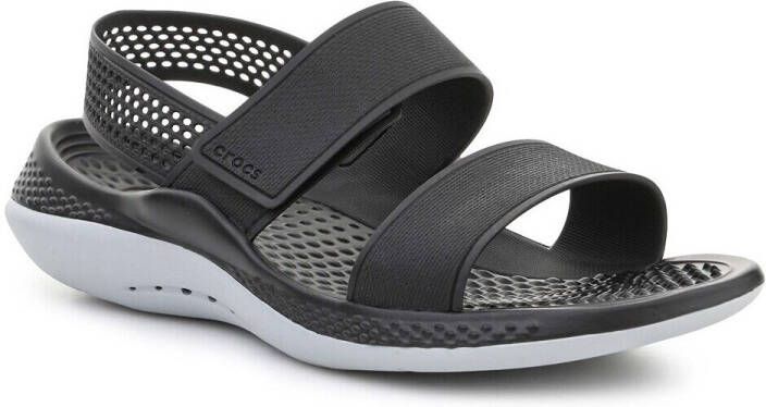 Crocs Literide 360 W Sandal 206711 02G Vrouwen Zwart Sandalen - Foto 6