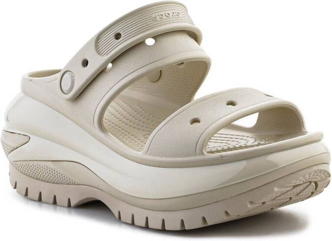 Crocs Classic Mega Crush Sandalen & Slides bone maat: 36 37 beschikbare maaten:36 37 38 39 40 41 42 - Foto 3