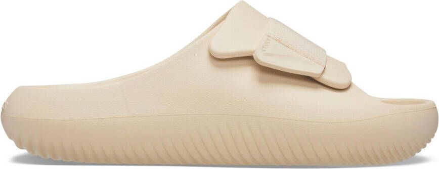 Crocs Mellow Luxe Recovery Slide Sandalen maat M10 W12 beige