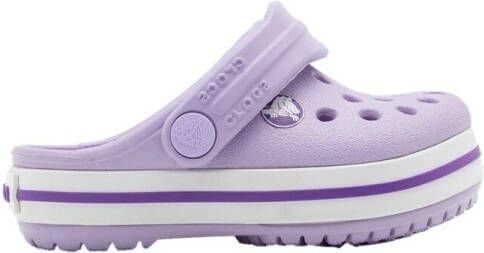 Crocs Sandalen Sandálias Baby Crocband Lavender Neon Purple