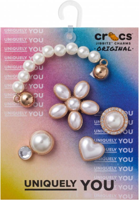 Crocs Schoenaccessoires Dainty Pearl Jewelry 5 Pack