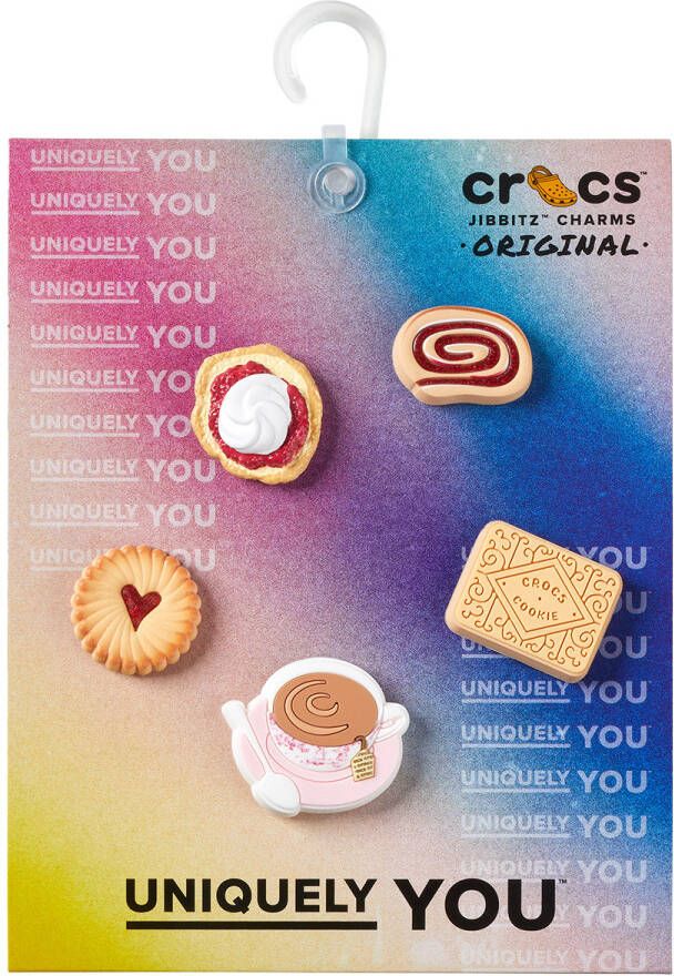 Crocs Schoenaccessoires English Tea and Treats 5 Pack