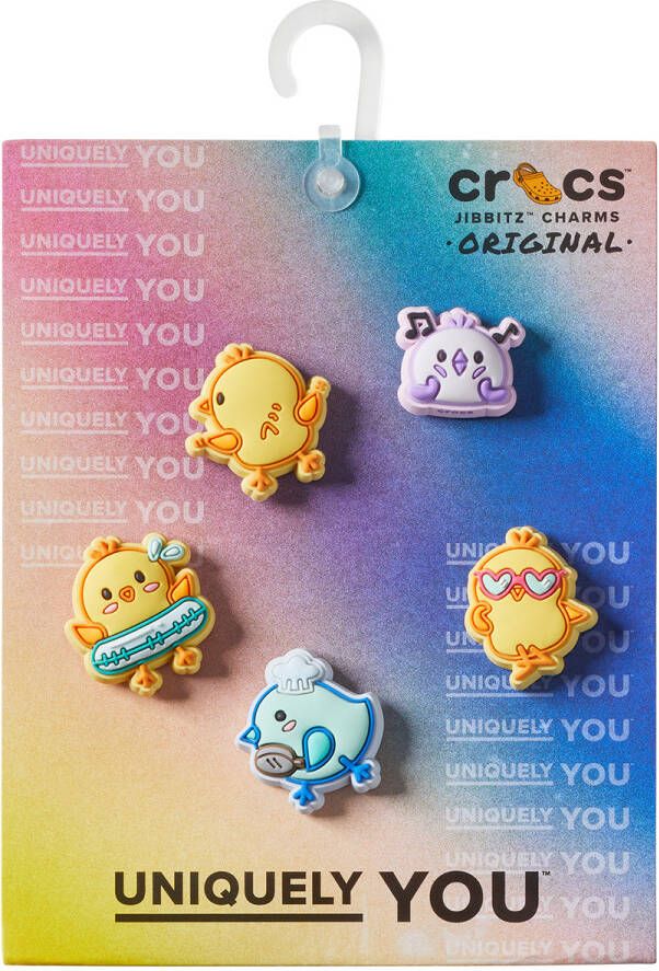 Crocs Schoenaccessoires JIBBITZ Chicks Having Fun 5 Pack