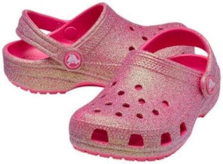 Crocs Sandalen Classic iridescent glitter cgt