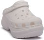 Crocs W Classic Bae Clog 206302-100 Vrouwen Wit slippers - Thumbnail 2