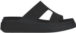 Crocs Platform H-Strap Sandalen voor Getaway Black Dames