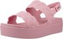 Crocs Geweven sleehakken voor stijlvol comfort Pink - Thumbnail 3