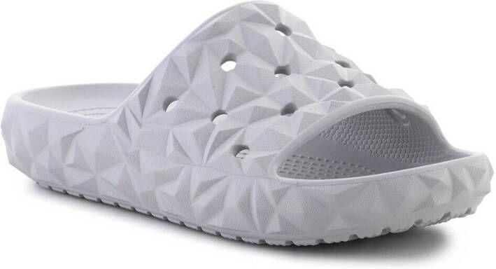 Crocs Classic Geometric Slide V2 Sandalen maat M8 W10 grijs