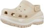 Crocs Mega Crush Klomp Sandalen Lente Zomer Collectie Beige - Thumbnail 3