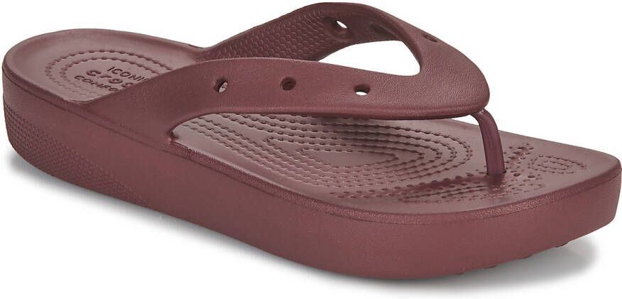 Crocs Teenslippers Classic Platform Flip W